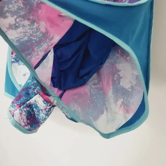 Nike Dri-Fit Tempo Running Shorts in Splatter Print Size Small - Picture 3 of 7